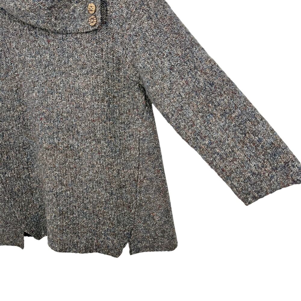 Habitat Sz Small Cozy Knit Wearable Art to Wear Winter Sweater Blouse Shirt Top - Picture 7 of 10
